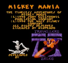 Image n° 7 - screenshots  : Mickey Mania